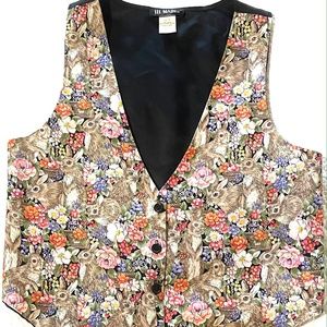 Spring Bunny Vintage Vest.